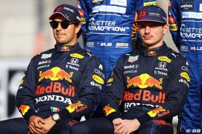 Perez ’awesome’ but ’not number 2 driver’ - Verstappen