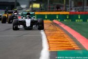 Spa : Rosberg verrouille la pole, Verstappen en dauphin
