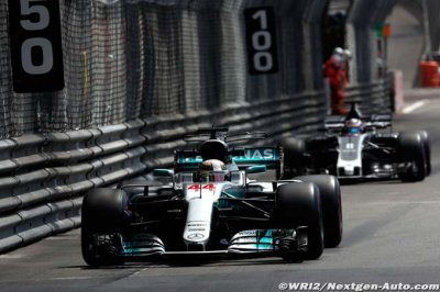 Les pilotes Mercedes ont souffert lors des Libres 2