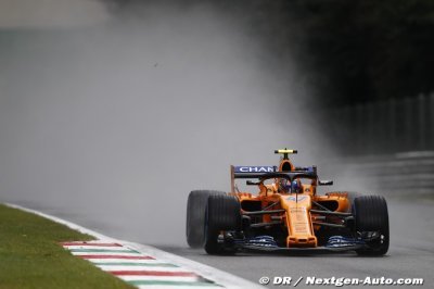 Norris veut d’autres essais, après avoir subi la pluie à Monza