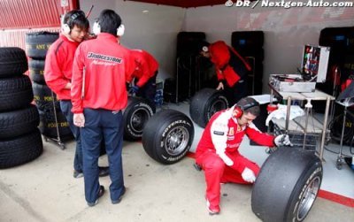 Bridgestone valide ses quatre qualités de gomme