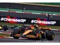 McLaren F1 : Norris a été 'surpris' par son très bon rythme à Shanghai