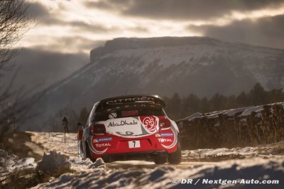 Monte-Carlo - SS2: Meeke powers to early Monte Carlo lead