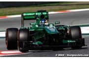 Caterham et Pic devant les Marussia