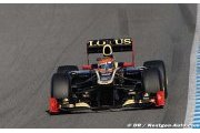 Lotus: Early bath on first day in Barcelona