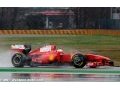Journée pluvieuse à la Ferrari Driver Academy