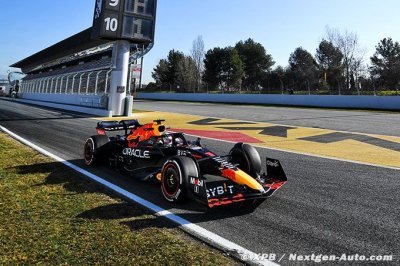 Red Bull&nbsp;: Une ’première idée’ de la RB18 après le shakedown