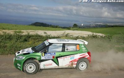 Incredible end of Rally Azores for Skoda Motorsport