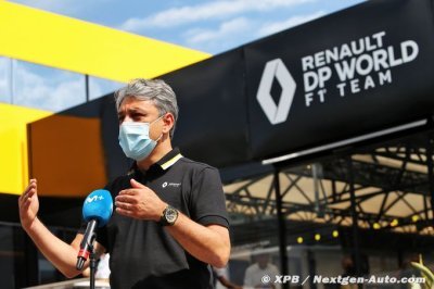 Luca de Meo n’avait aucune intention d’arrêter l’aventure de Renault en F1