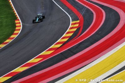 Aston Martin F1 a travaillé ses réglages pour la course à Spa