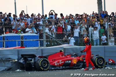 Abu Dhabi, EL2 : Sainz et Hülkenberg dans le mur, Leclerc en tête