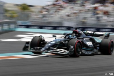 Mercedes F1 fait évoluer sa voiture en pensant au titre mondial à l’avenir