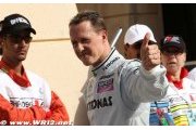 Schumacher proud of comeback race