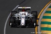 Sauber encouragée par des progrès et un bon rythme en course