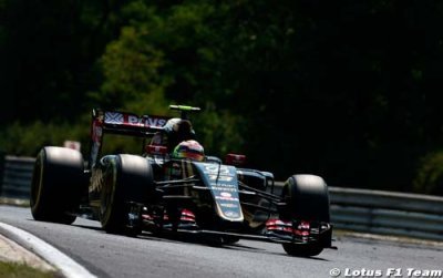 Maldonado a déjà testé les rails de Spa