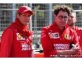 Le président de Ferrari renouvelle sa confiance en Binotto