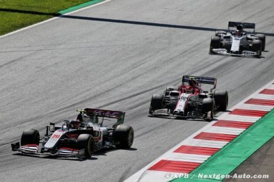 Les freins ont fait rater une bonne opportunité à Magnussen et Haas F1