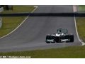 Rosberg, premier à piloter la F1 W04 à Jerez