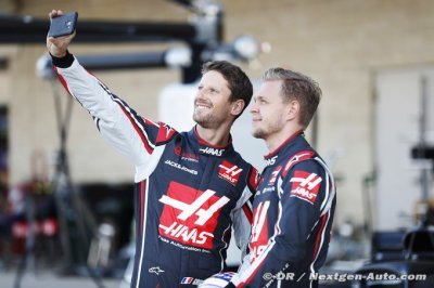 Grosjean faster than Jenson Button - Magnussen