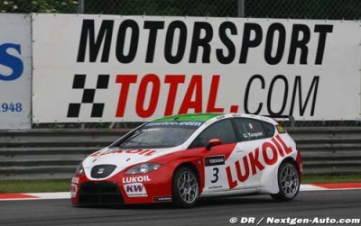 Tarquini a essayé le nouveau moteur Seat
