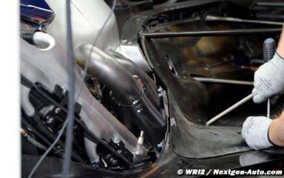 Diffuseur soufflé&nbsp;: double avantage pour Red Bull