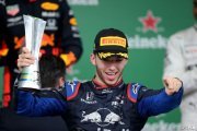 ‘Fou, intense, incroyable'… Gasly n'aurait jamais pensé obtenir son premier podium avec Toro Rosso