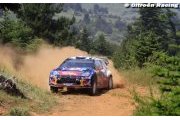 Grosse séance d'essais durant le shakedown pour Citroën