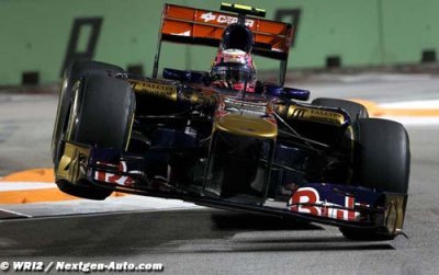 Singapore - Team reaction after the race