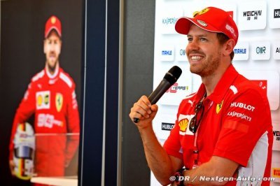 Vettel croit à une première victoire de Ferrari ce week-end