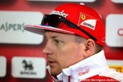 Raïkkönen est allé observer son équipe de motocross