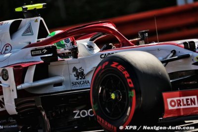 Giovinazzi évite une pénalité sur la grille, Alfa Romeo à l’amende