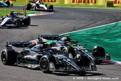 Russell&nbsp;: La bataille avec Hamilton était ’dure et loyale’