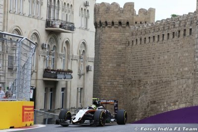Qualifying - European GP report: Force India Mercedes