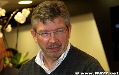 Brawn at factory, not on fishing holiday - Mercedes