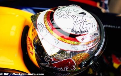 Vettel defends constant helmet colour changes