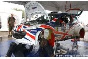 Water splash to blame for Meeke's delay