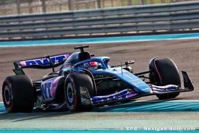 Alpine F1 conclut 2023 avec de bons essais pour Ocon et Doohan