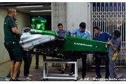 Caterham 'busy' setting up in Abu Dhabi
