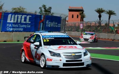 Marrakech, Warm-up&nbsp;: Chilton meilleur chrono