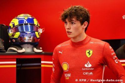 Bearman sera présent chez Ferrari à Melbourne, au cas où...