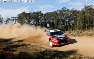 Petter Solberg monte sur le podium en Australie