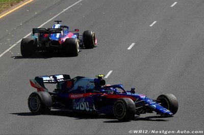 Kvyat plutôt performant, Albon encore hésitant à Melbourne
