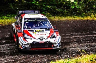 Wales Rally GB, ES1&nbsp;: Meeke remporte une spéciale glissante&nbsp;!