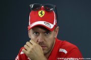 Vettel constate les progrès encore à faire pour Ferrari