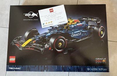 On a construit la Red Bull RB20 - Lego Technic