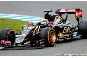 Maldonado sent que la Lotus E23 a du potentiel