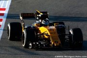 Hulkenberg et Palmer ont bouclé plus de tours aujourd'hui