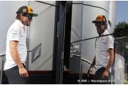 Alonso a du mal à avaler l'accident de Spa