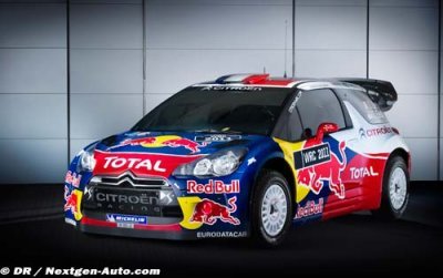 Citroën Racing face à une page blanche