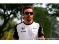 Alonso espère des F1 bien plus rapides en 2017